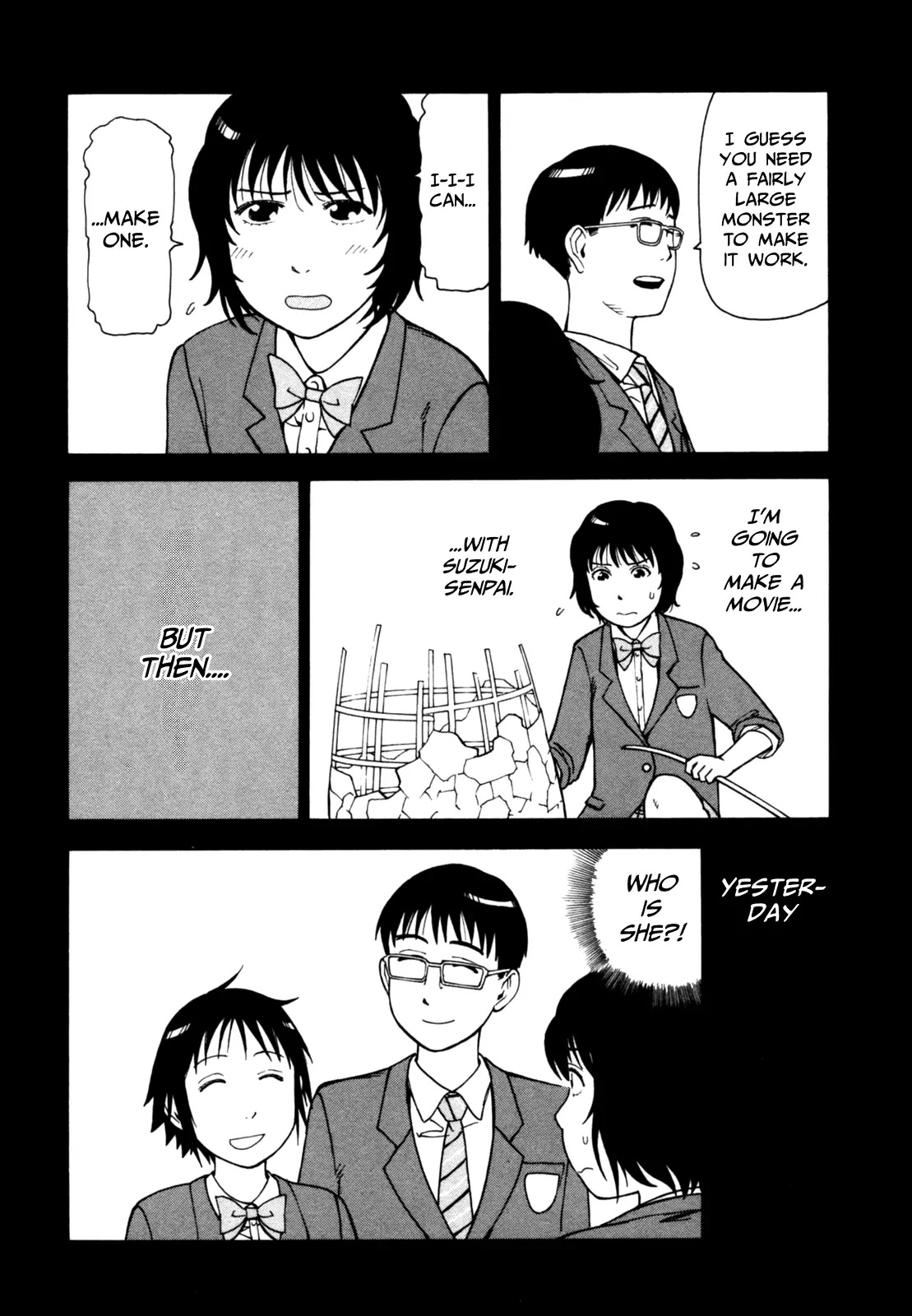 Soredemo Machi wa Mawatteiru Chapter 61 page 34 - Chapter 61 : The Great Beast Appears at Oya High School