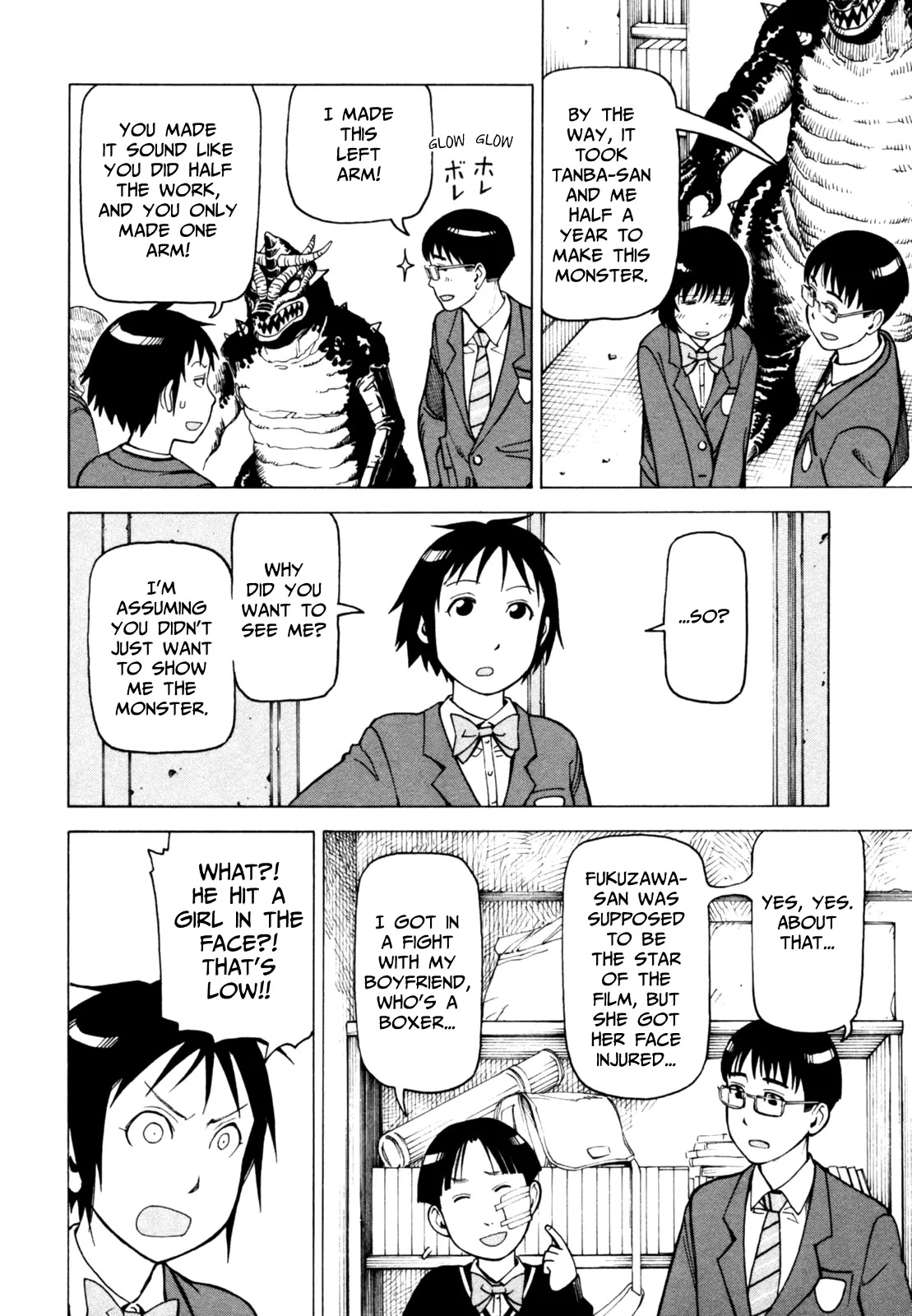 Soredemo Machi wa Mawatteiru Chapter 61 page 6 - Chapter 61 : The Great Beast Appears at Oya High School