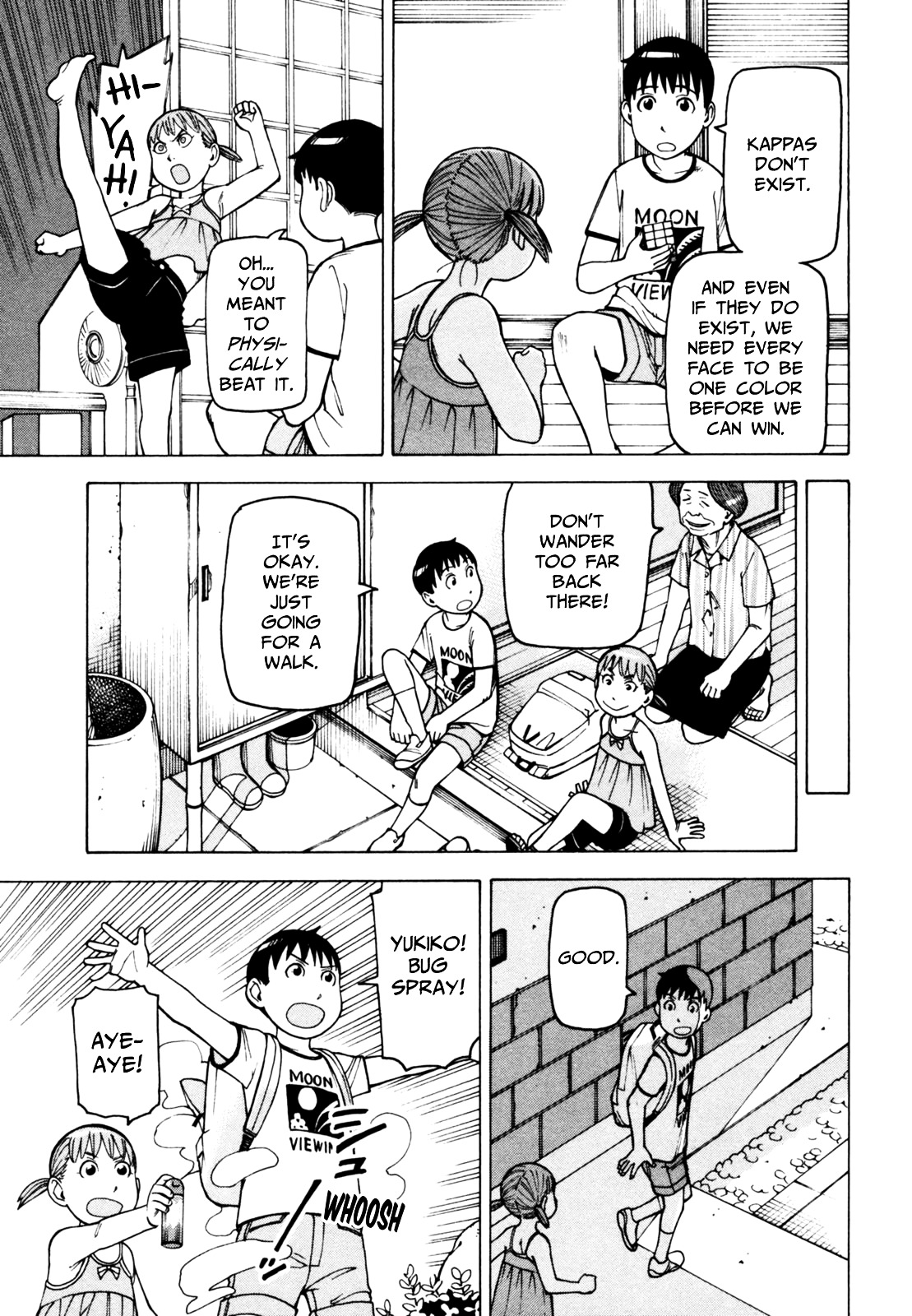 Soredemo Machi wa Mawatteiru Chapter 63 page 9 - Chapter 63 : Kappa Quest