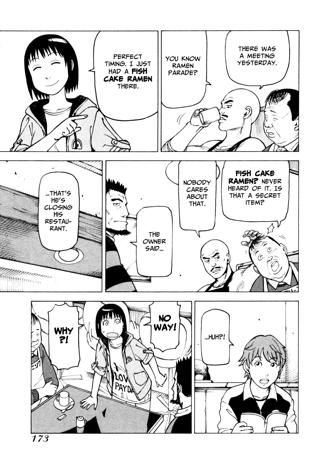 Soredemo Machi wa Mawatteiru Chapter 65 page 7 - Chapter 65 : Farewell, Noodles
