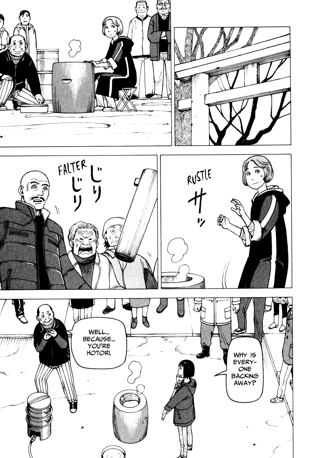 Soredemo Machi wa Mawatteiru Chapter 66 page 14 - Chapter 66 : Burn, Hotori
