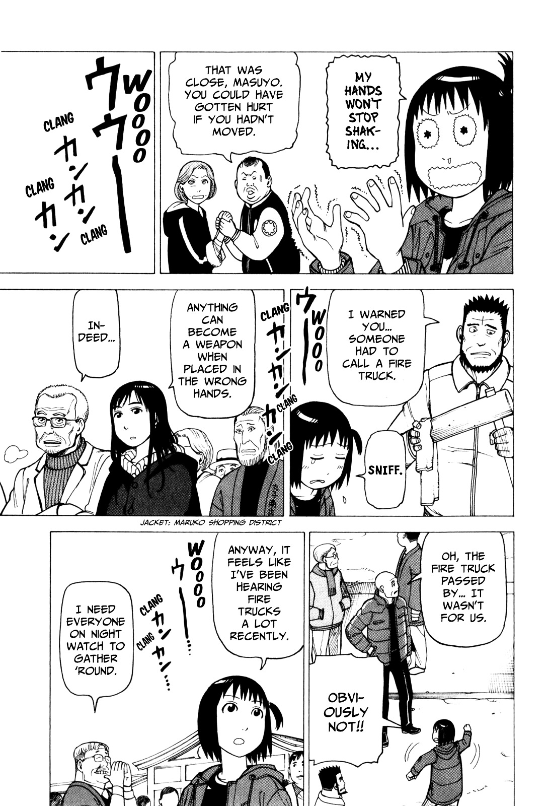 Soredemo Machi wa Mawatteiru Chapter 66 page 16 - Chapter 66 : Burn, Hotori
