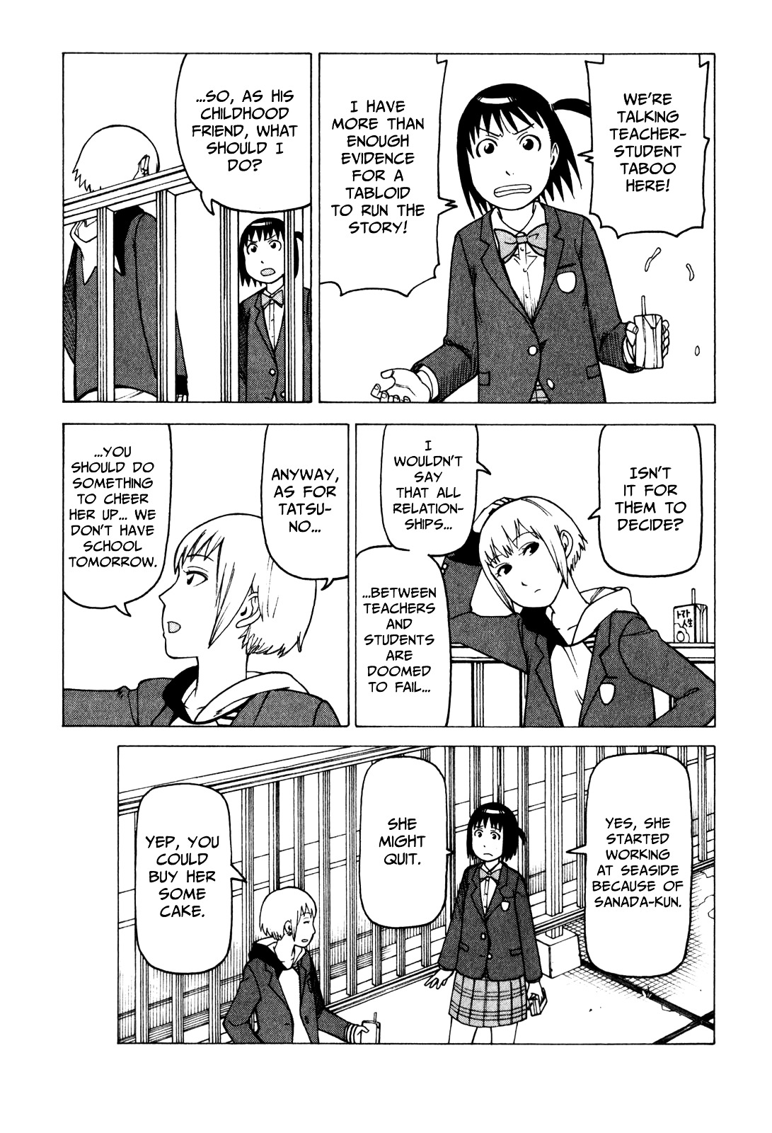 Soredemo Machi wa Mawatteiru Chapter 69 page 17 - Chapter 69 : Bleeding Princess
