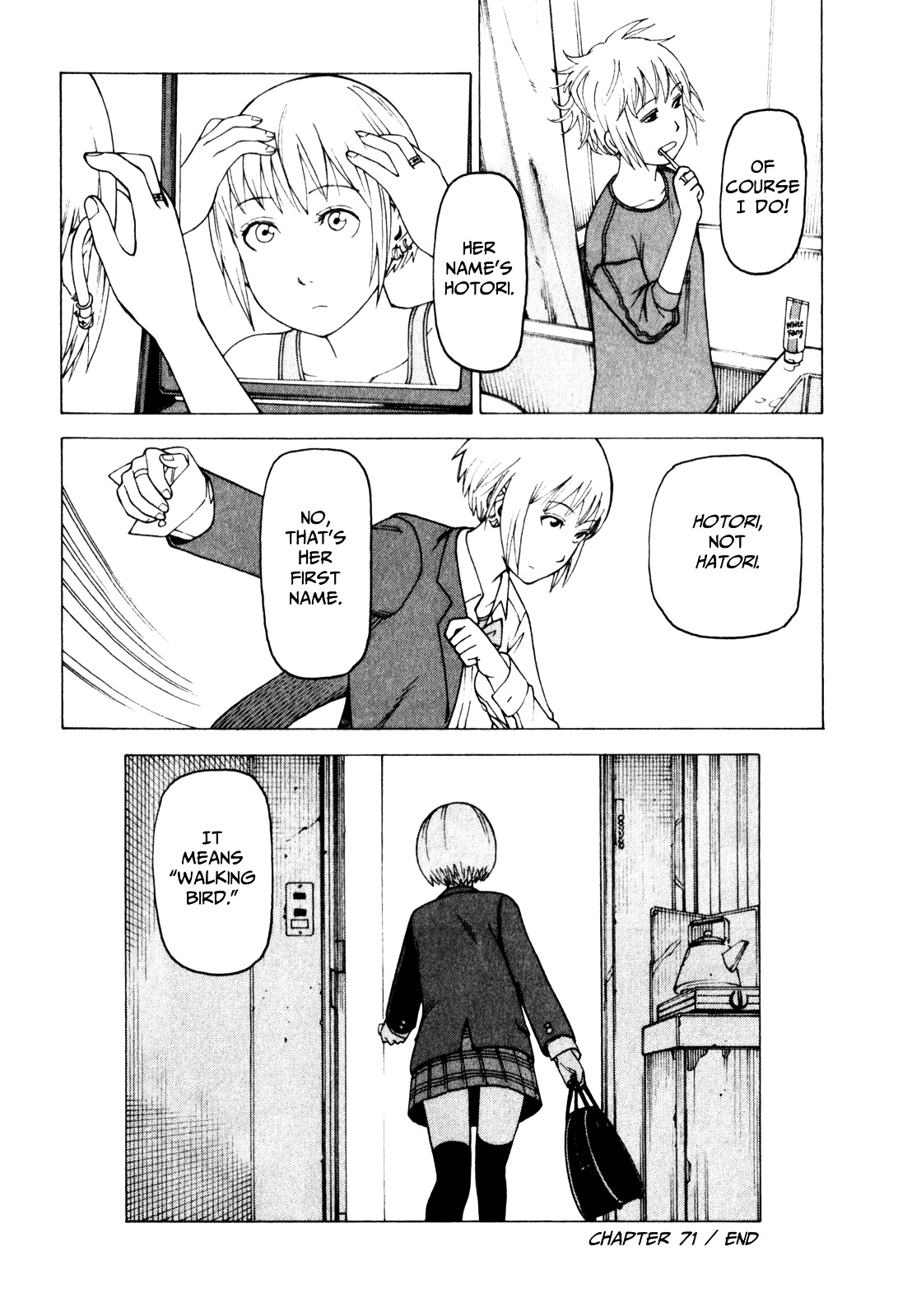 Soredemo Machi wa Mawatteiru Chapter 71 page 26 - Chapter 71 : Walking Bird