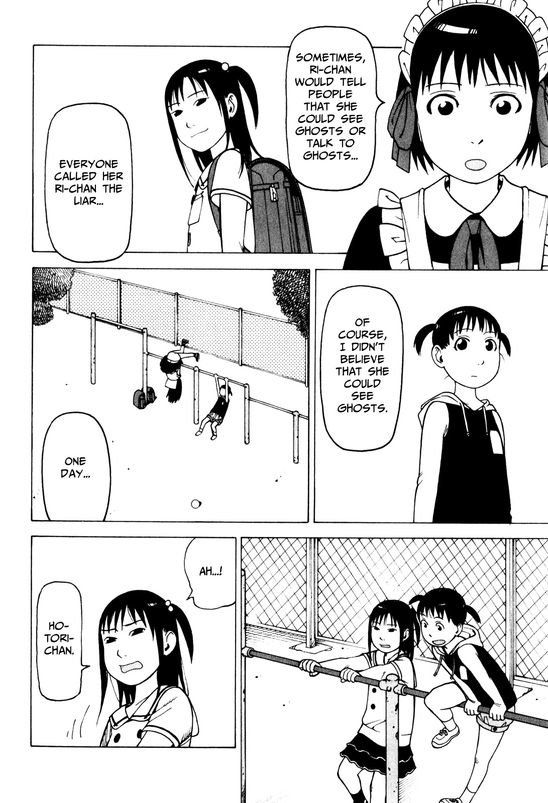 Soredemo Machi wa Mawatteiru Chapter 72 page 10 - Chapter 72 : The Ghost of Ri-Chan the Liar
