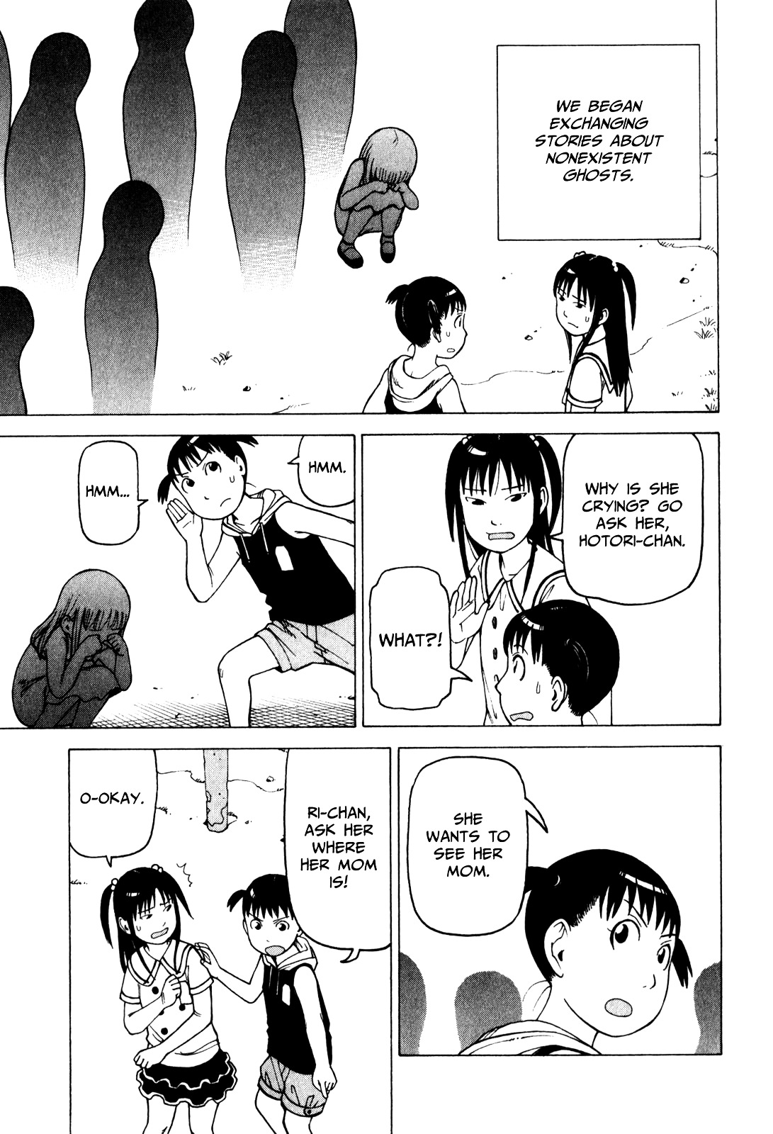 Soredemo Machi wa Mawatteiru Chapter 72 page 13 - Chapter 72 : The Ghost of Ri-Chan the Liar