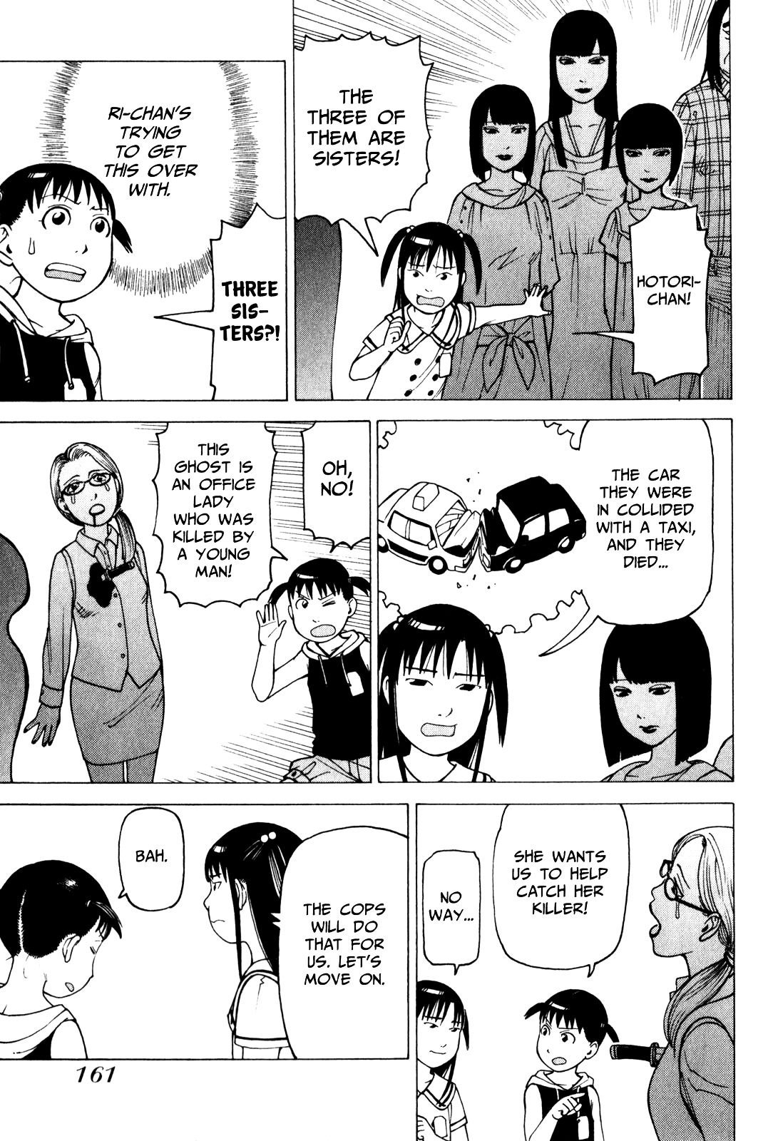 Soredemo Machi wa Mawatteiru Chapter 72 page 15 - Chapter 72 : The Ghost of Ri-Chan the Liar