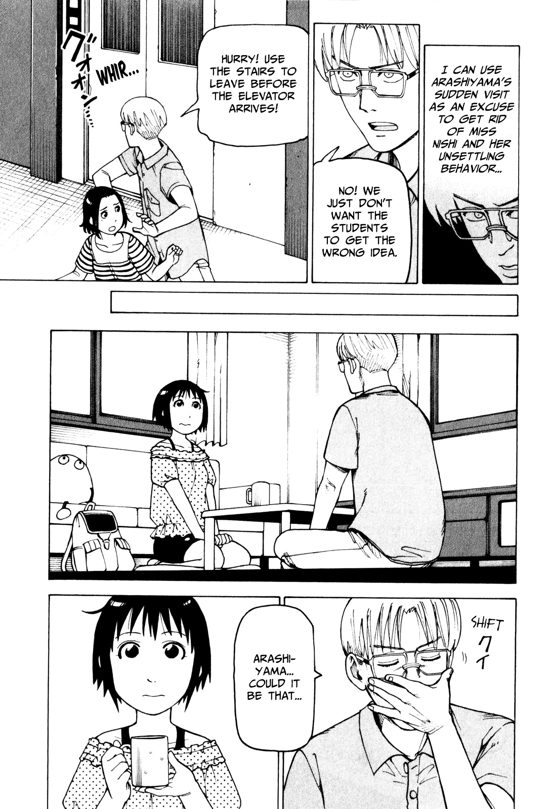 Soredemo Machi wa Mawatteiru Chapter 73 page 13 - Chapter 73 : Moriaki in The Night Sky