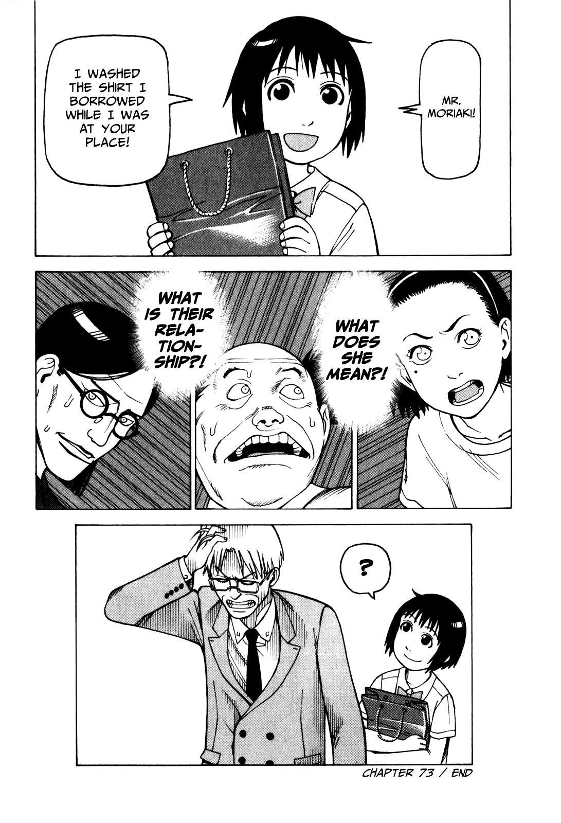 Soredemo Machi wa Mawatteiru Chapter 73 page 22 - Chapter 73 : Moriaki in The Night Sky
