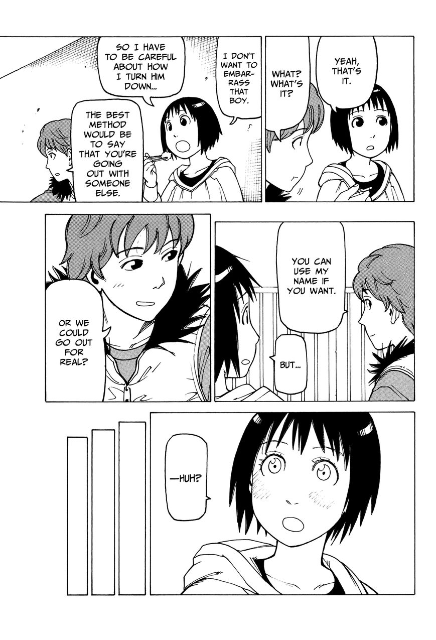 Soredemo Machi wa Mawatteiru Chapter 81 page 21 - Chapter 81 : Hotori's First Kiss