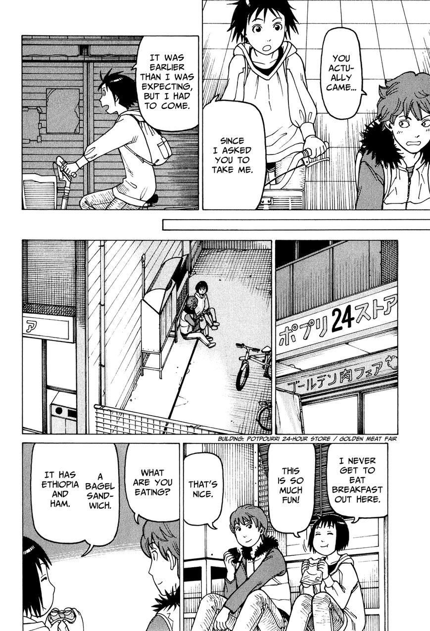 Soredemo Machi wa Mawatteiru Chapter 81 page 8 - Chapter 81 : Hotori's First Kiss