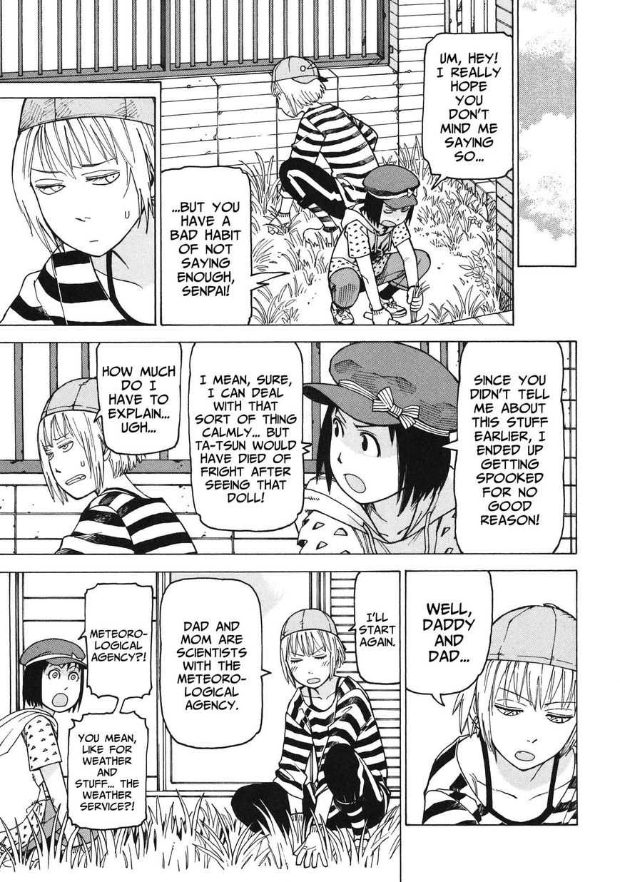 Soredemo Machi wa Mawatteiru Chapter 85 page 17 - Chapter 85 : Kon-Senpai Is A Mystery!