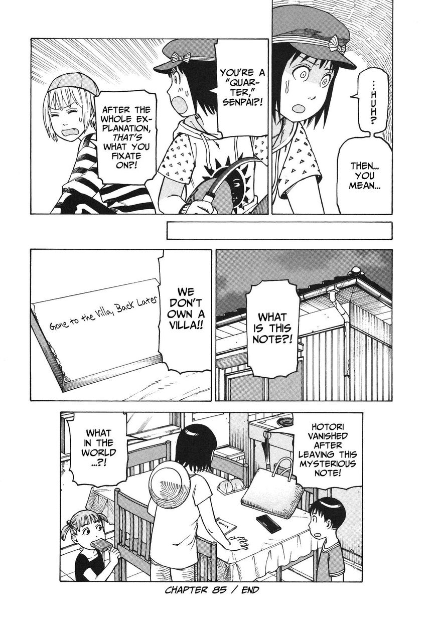 Soredemo Machi wa Mawatteiru Chapter 85 page 20 - Chapter 85 : Kon-Senpai Is A Mystery!