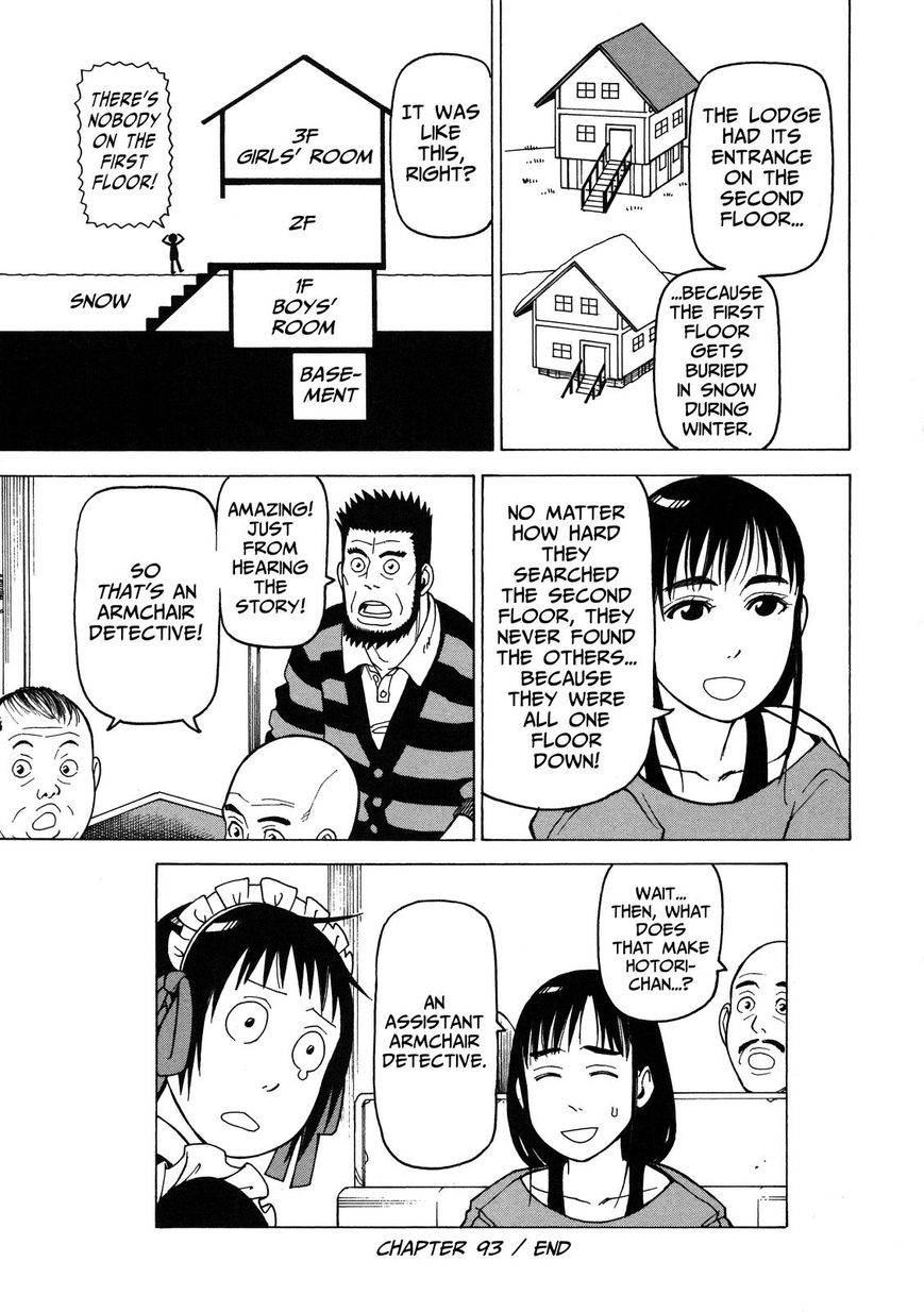 Soredemo Machi wa Mawatteiru Chapter 93 page 23 - Chapter 93 : Hotori Solvers A Mystery at A Kotatsu