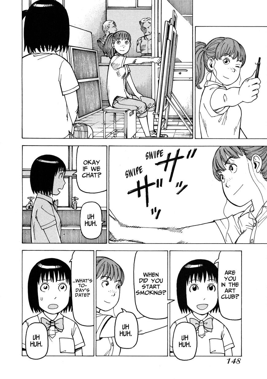 Soredemo Machi wa Mawatteiru Chapter 96 page 10 - Chapter 96 : Ghost Painting