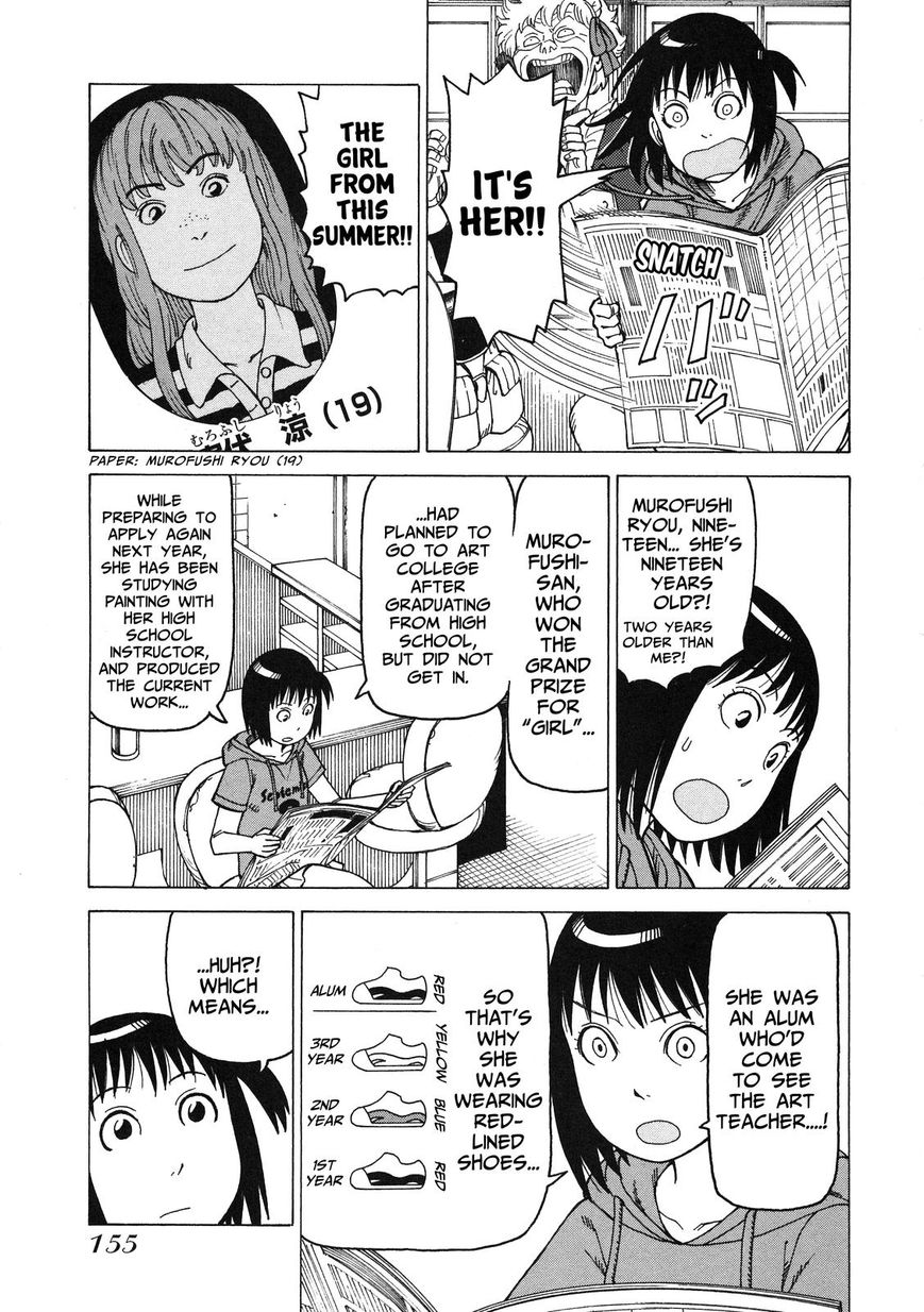 Soredemo Machi wa Mawatteiru Chapter 96 page 17 - Chapter 96 : Ghost Painting