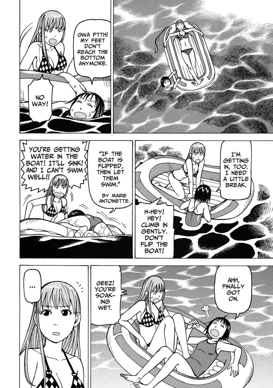 Soredemo Machi wa Mawatteiru Chapter 97 page 12 - Chapter 97 : Two Girls Adrift in the Pacific
