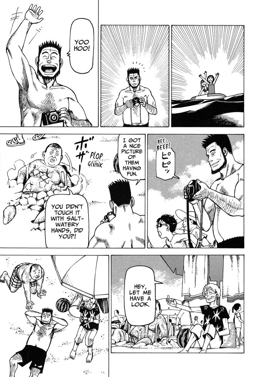 Soredemo Machi wa Mawatteiru Chapter 97 page 15 - Chapter 97 : Two Girls Adrift in the Pacific