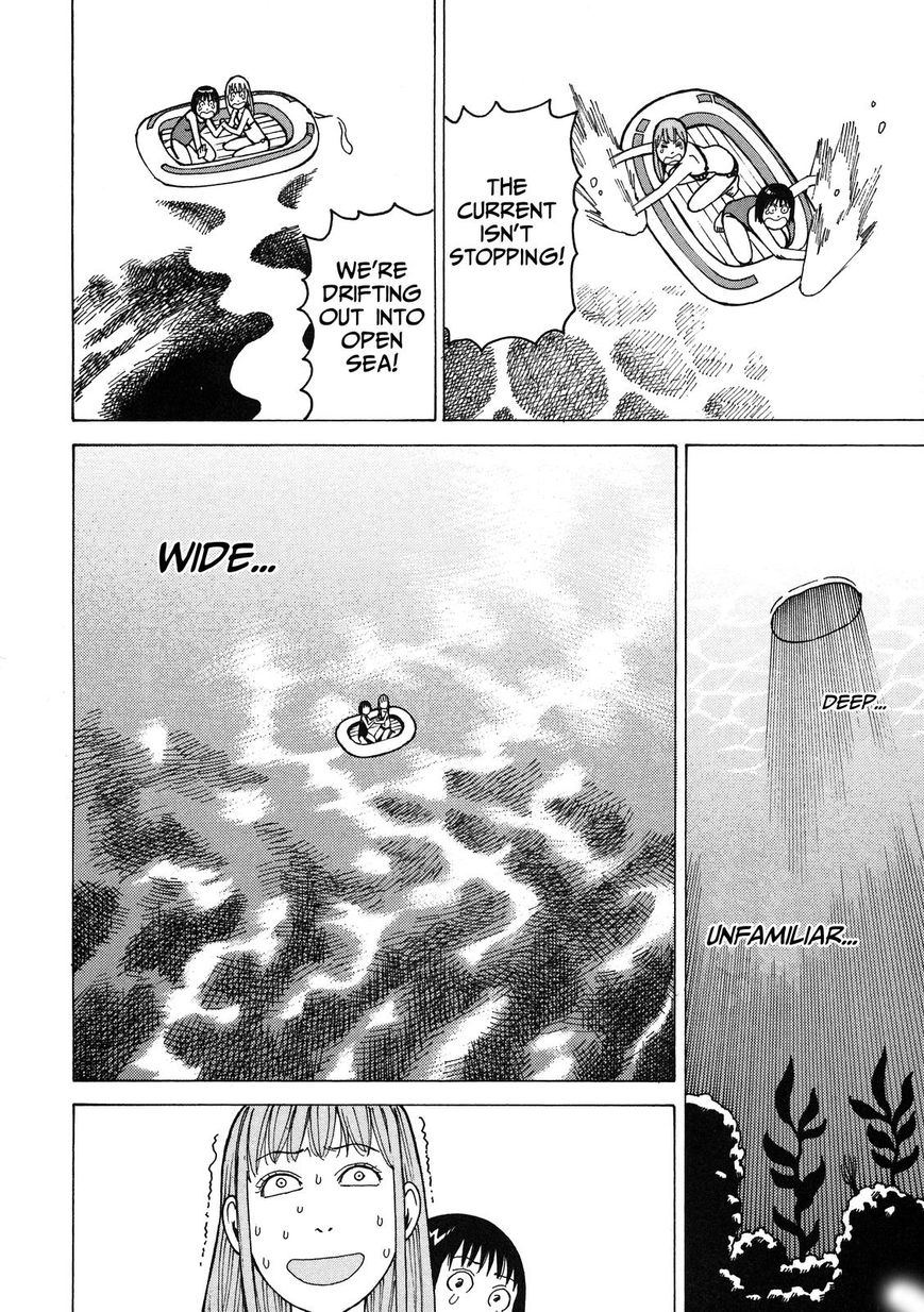 Soredemo Machi wa Mawatteiru Chapter 97 page 16 - Chapter 97 : Two Girls Adrift in the Pacific