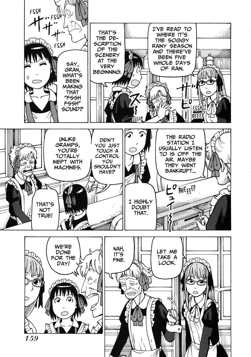 Soredemo Machi wa Mawatteiru Chapter 97 page 3 - Chapter 97 : Two Girls Adrift in the Pacific