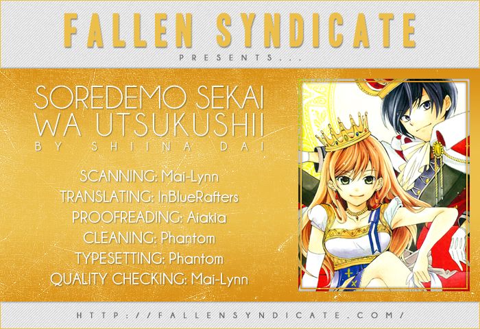 Soredemo Sekai wa Utsukushii Chapter 16 page 33 - Chapter 16 : Innocent World