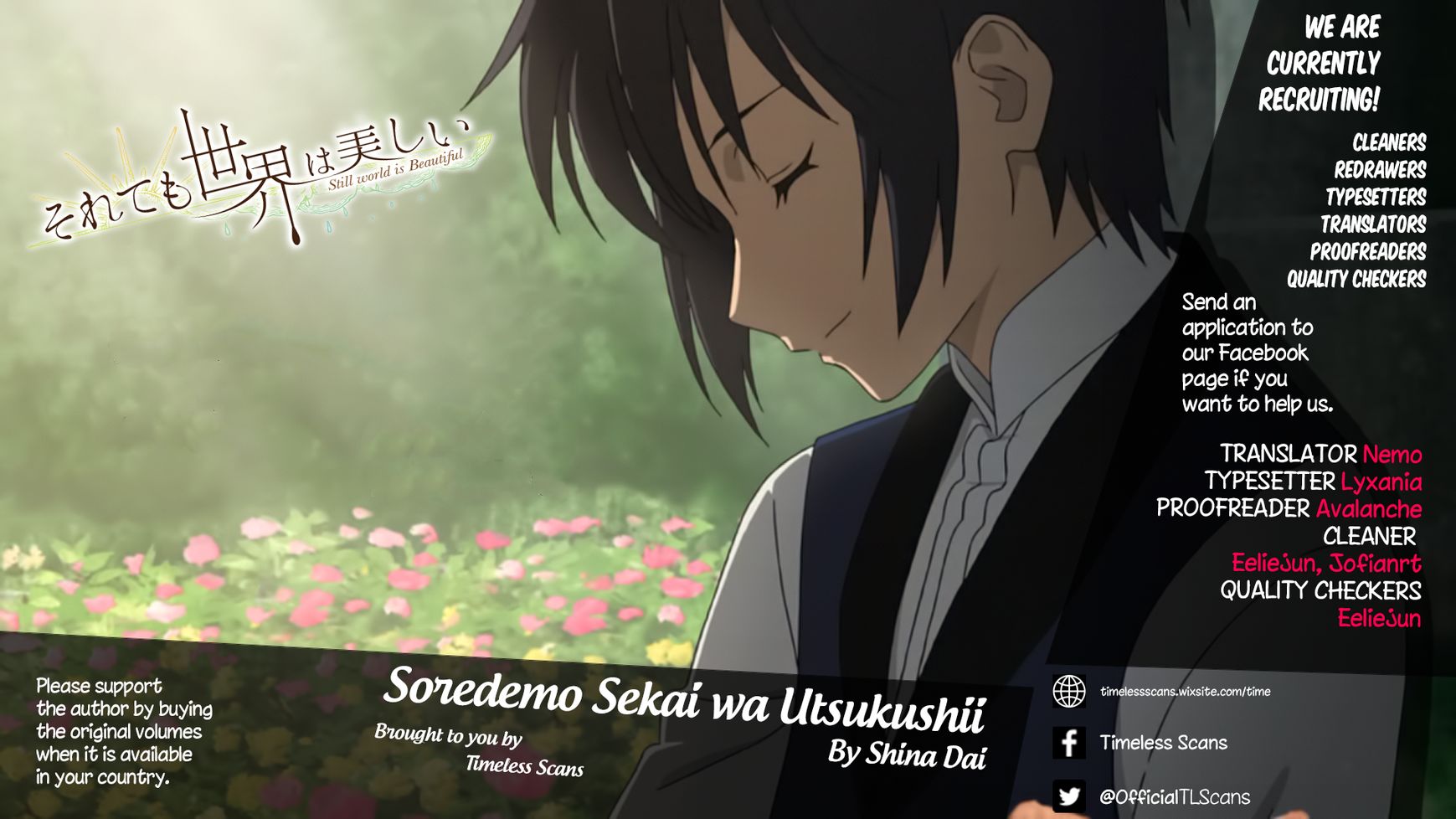 Soredemo Sekai wa Utsukushii Chapter 72 page 1 - Chapter 72