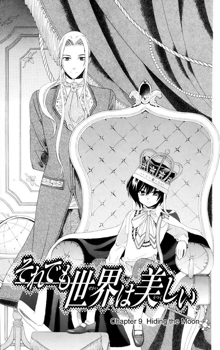 Soredemo Sekai wa Utsukushii Chapter 9 page 4 - Chapter 9 : Hiding the Moon(Version 2)