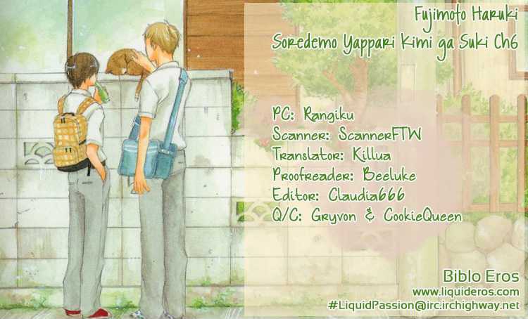Soredemo Yappari Kimi ga Suki Chapter 6 page 1 - Chapter 6