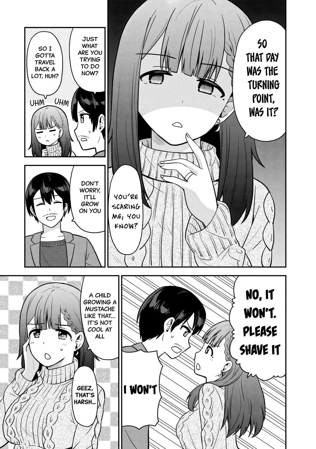 Soretomo Time Leap ni Suru? Chapter 12 page 4 - Chapter 12: If You Want to Grow a Mustache, Time Leap