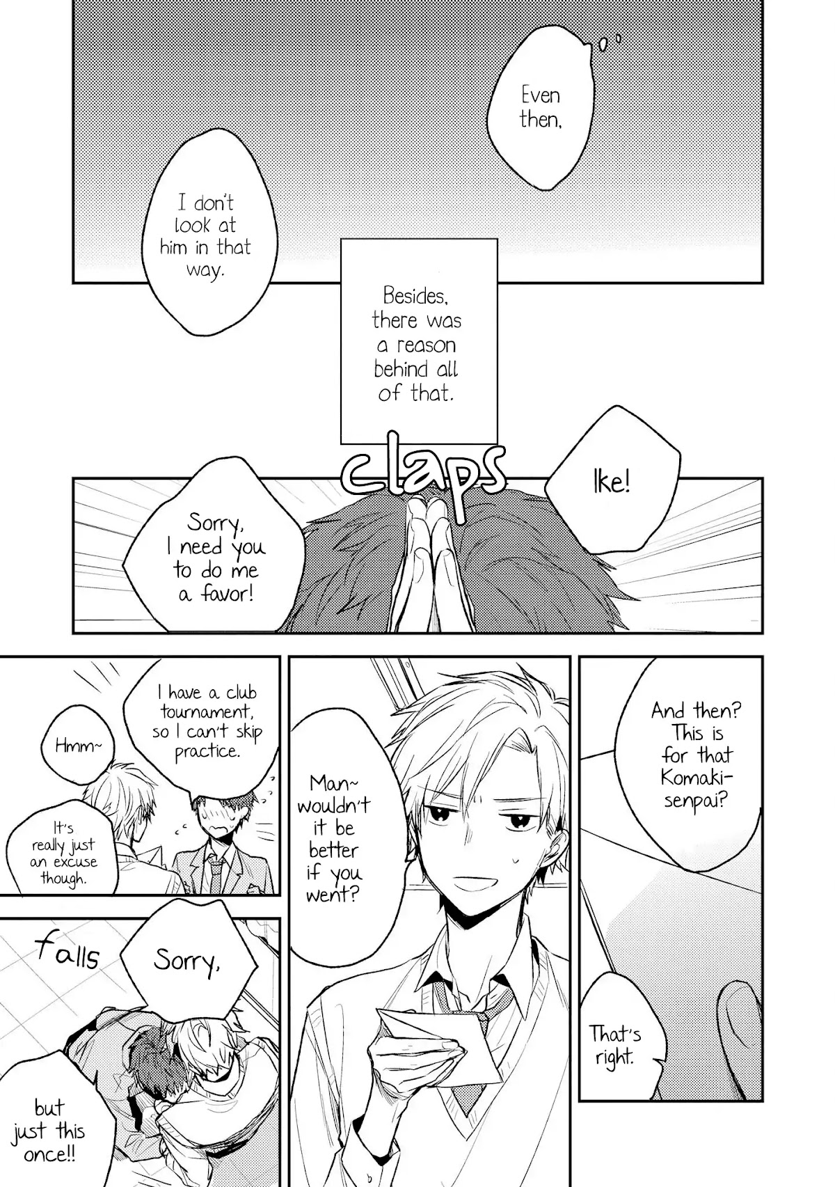 Sorosoro, Sayonara Chapter 1 page 13 - Chapter 1: Sorosoro, Sayonara. #1