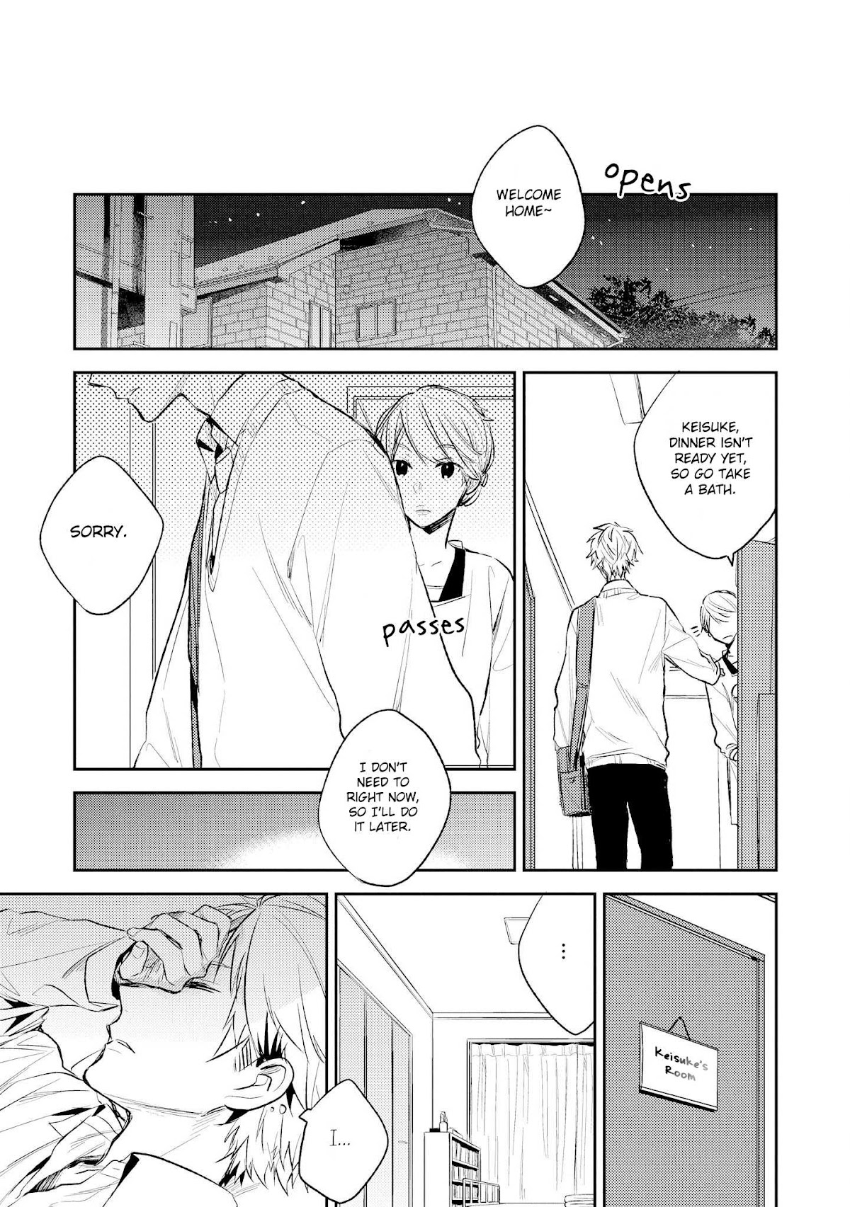 Sorosoro, Sayonara Chapter 2 page 11 - Chapter 2