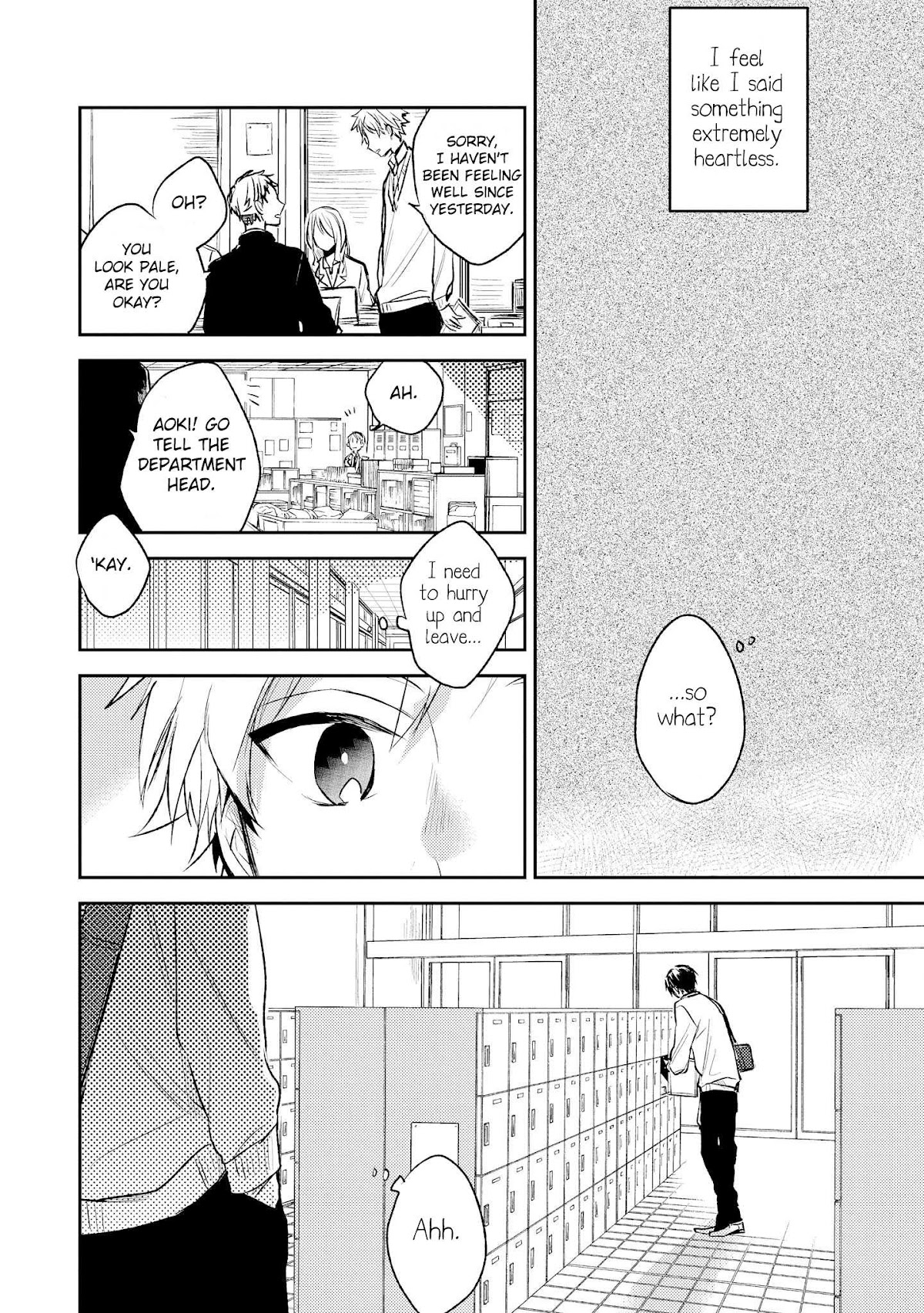 Sorosoro, Sayonara Chapter 2 page 20 - Chapter 2