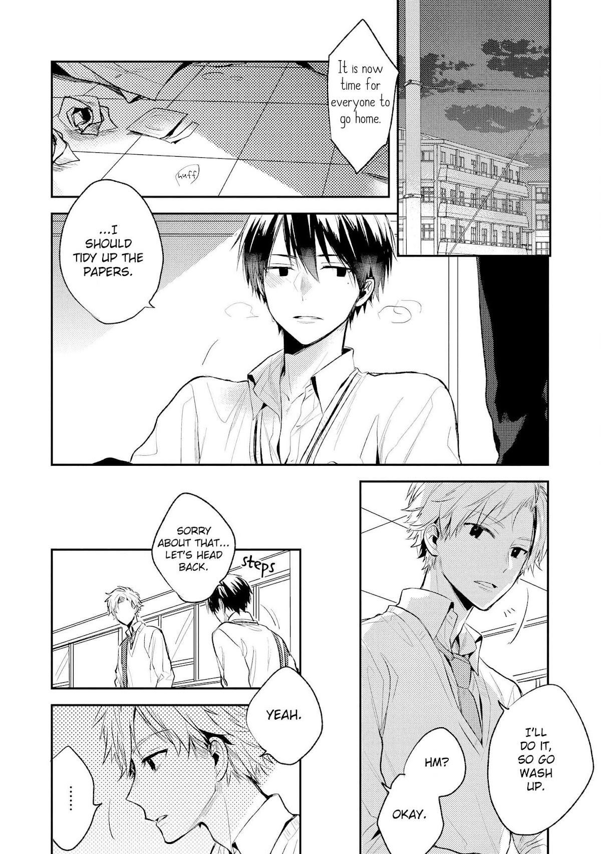 Sorosoro, Sayonara Chapter 3 page 6 - Chapter 3