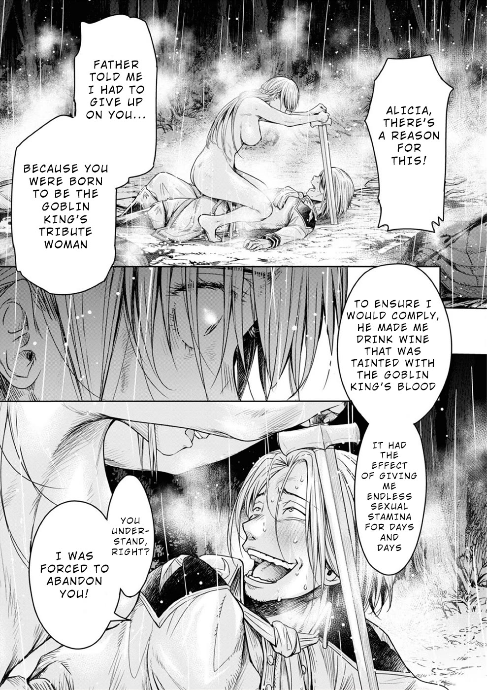 Sorrows of Alicia Chapter 9 page 36 - Chapter 9: Alicia's Lamentation - Part 6 -