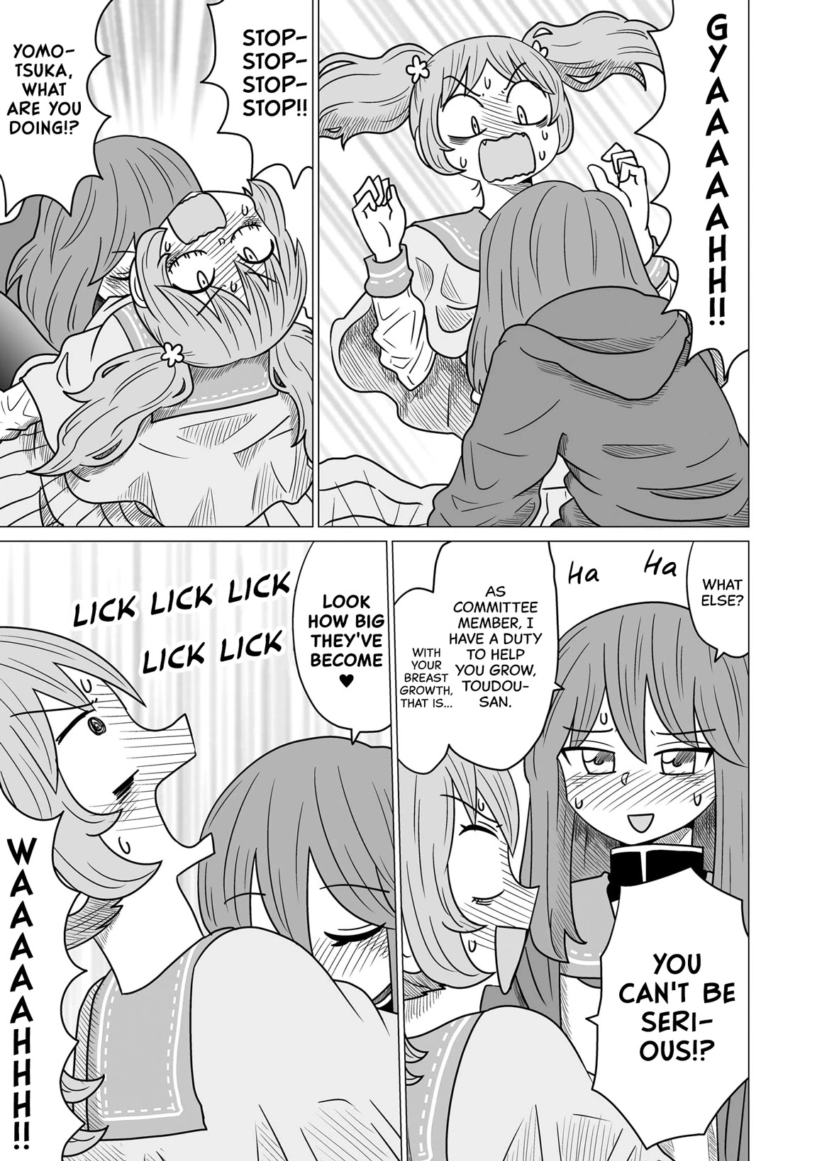 Sorry but I'm not Yuri Chapter 1 page 11 - Chapter 1: Yomotsuka Makoto