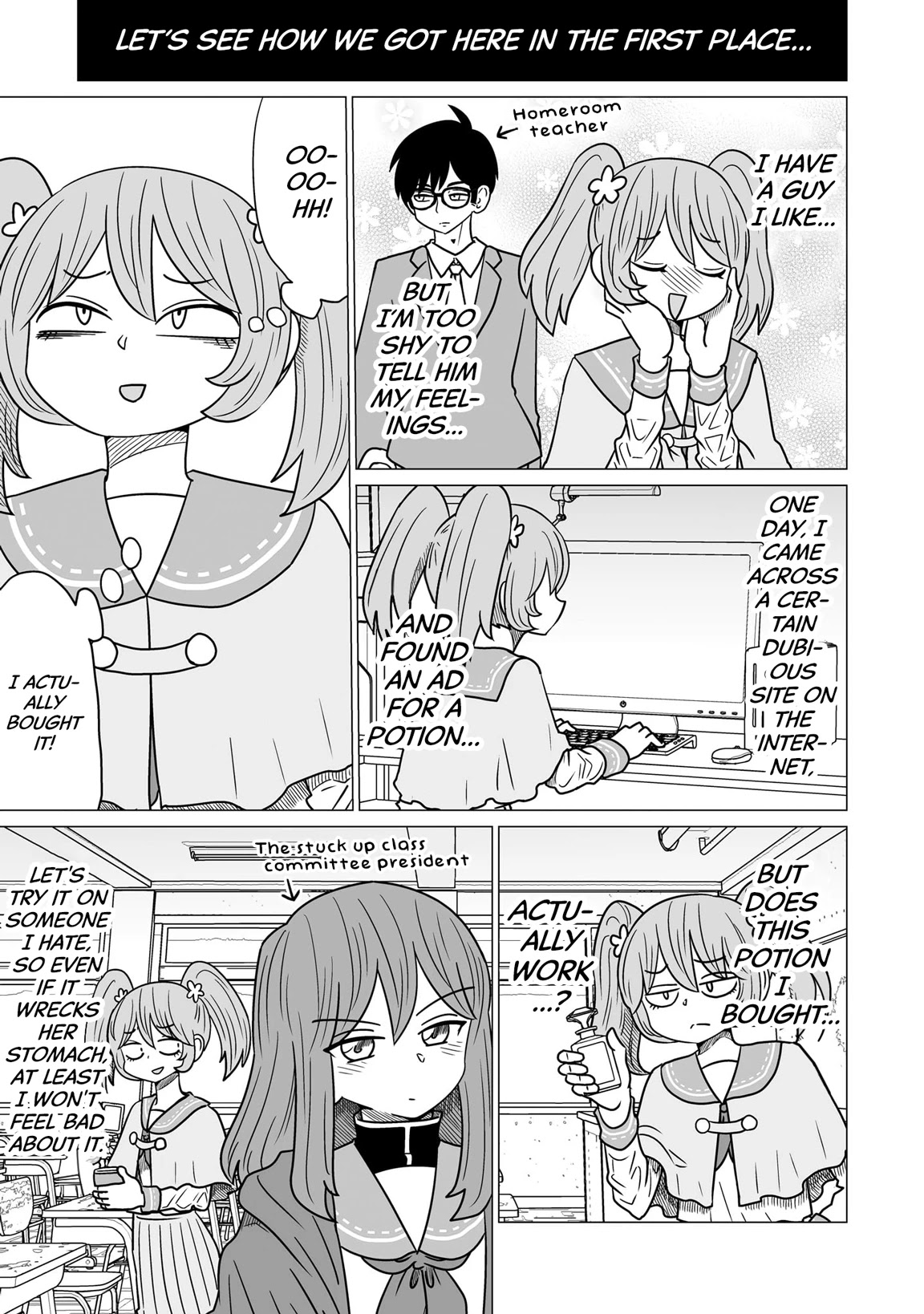 Sorry but I'm not Yuri Chapter 1 page 3 - Chapter 1: Yomotsuka Makoto