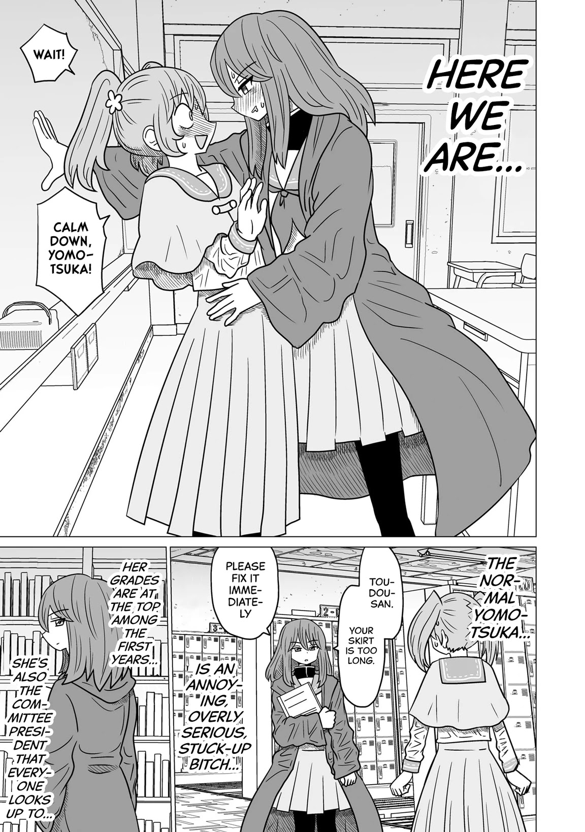 Sorry but I'm not Yuri Chapter 1 page 5 - Chapter 1: Yomotsuka Makoto
