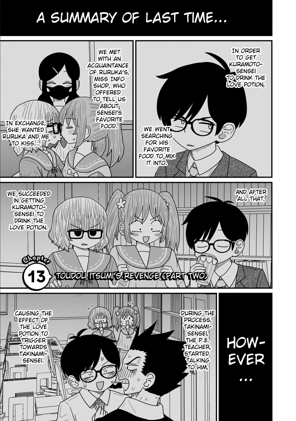 Sorry but I'm not Yuri Chapter 13 page 1 - Chapter 13: Toudou Itsumi's Revenge (Part Two)