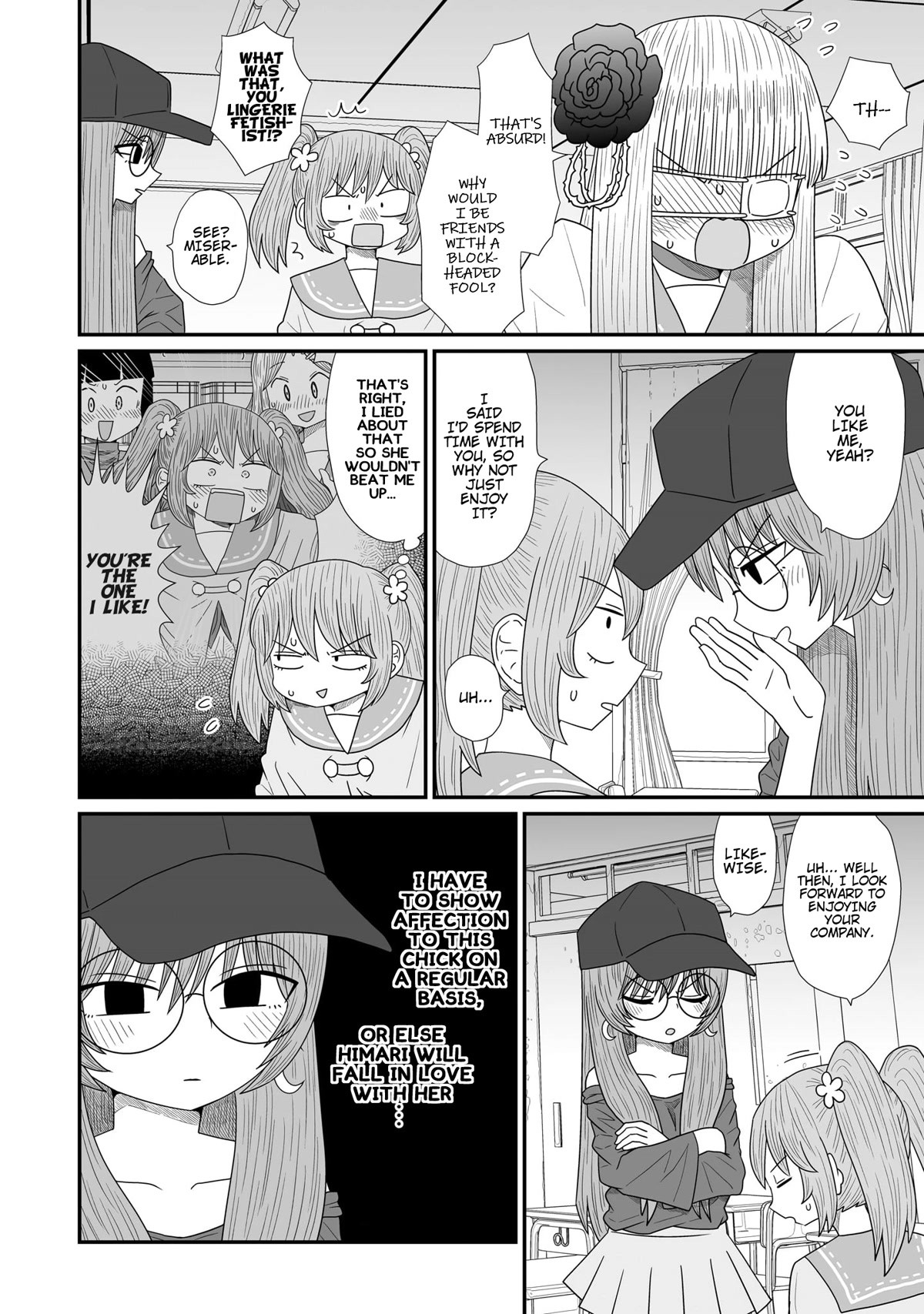 Sorry but I'm not Yuri Chapter 16 page 4 - Chapter 16: Kagaya Hana