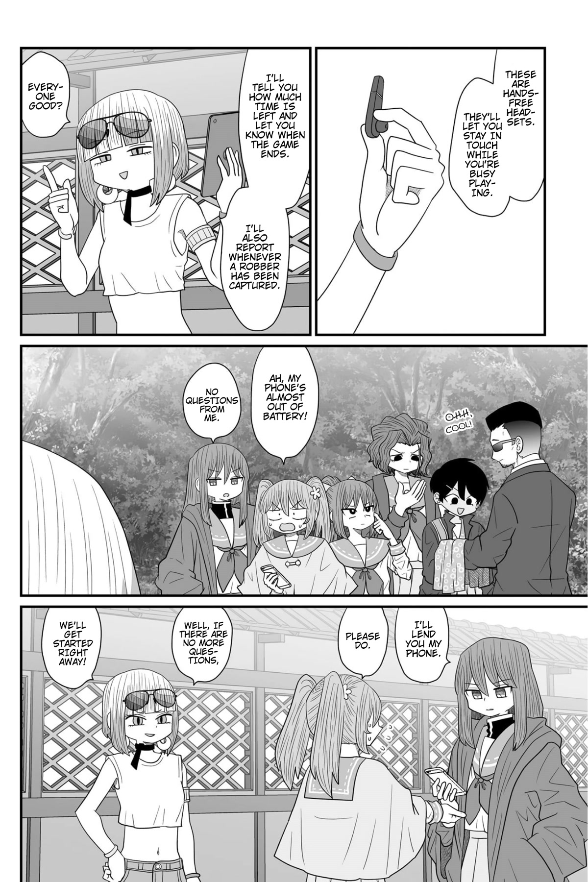 Sorry but I'm not Yuri Chapter 18 page 12 - Chapter 18: Cops and Robbers (1)