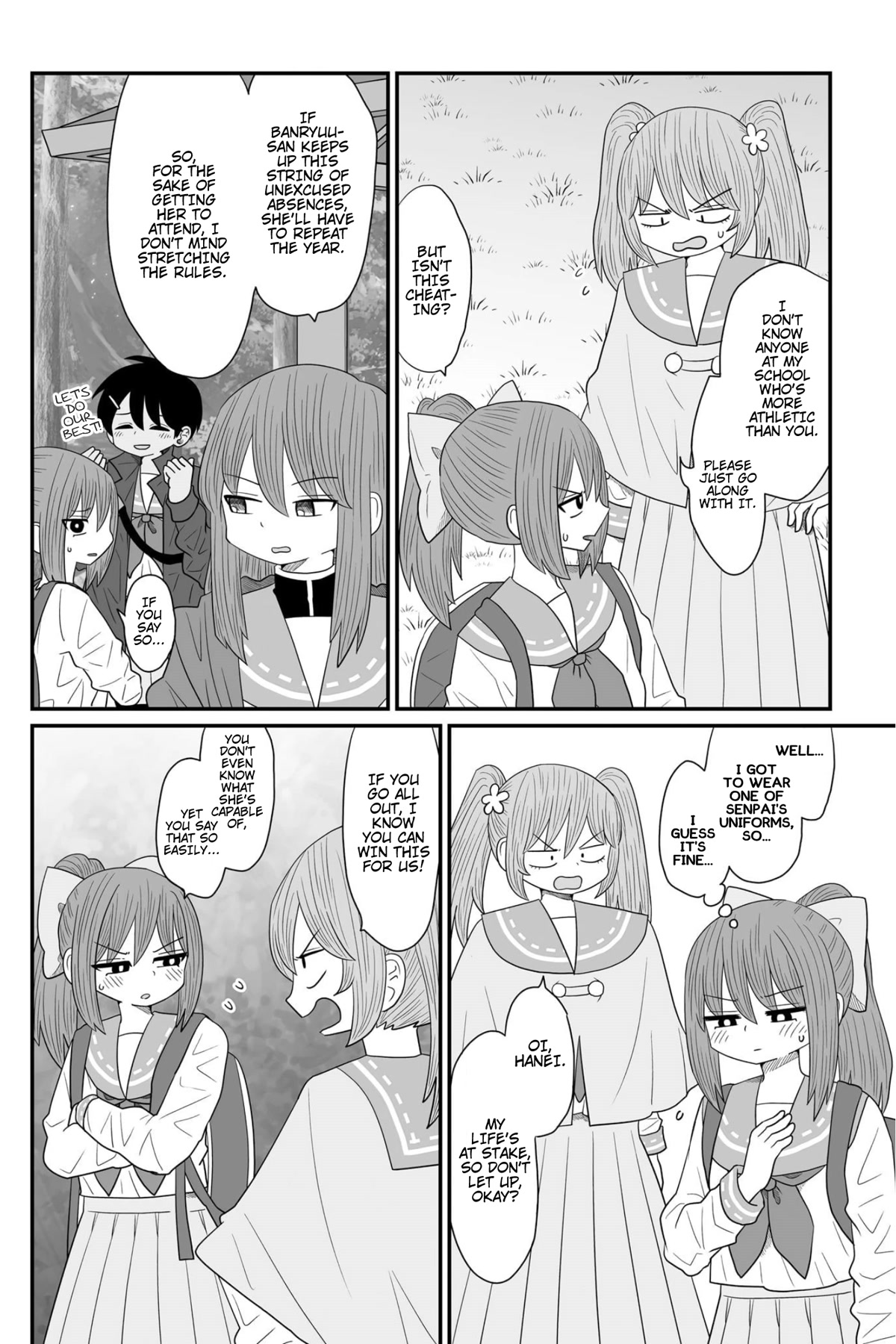 Sorry but I'm not Yuri Chapter 18 page 6 - Chapter 18: Cops and Robbers (1)