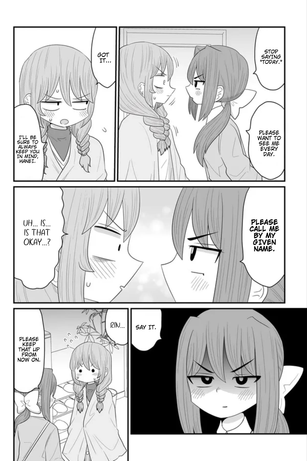 Sorry but I'm not Yuri Chapter 25 page 6 - Chapter 25: Hanei Rin (3)