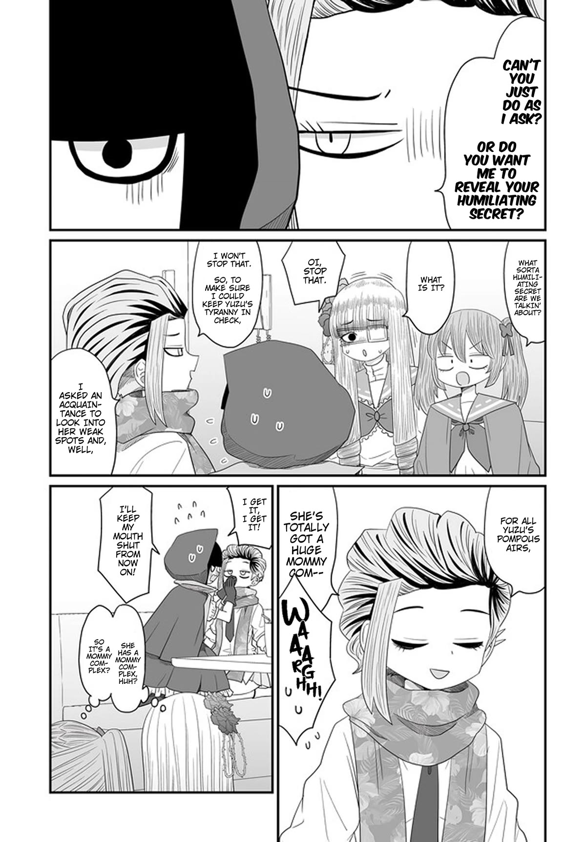 Sorry but I'm not Yuri Chapter 27 page 10 - Chapter 27: Shirashiro Kurohime (2)