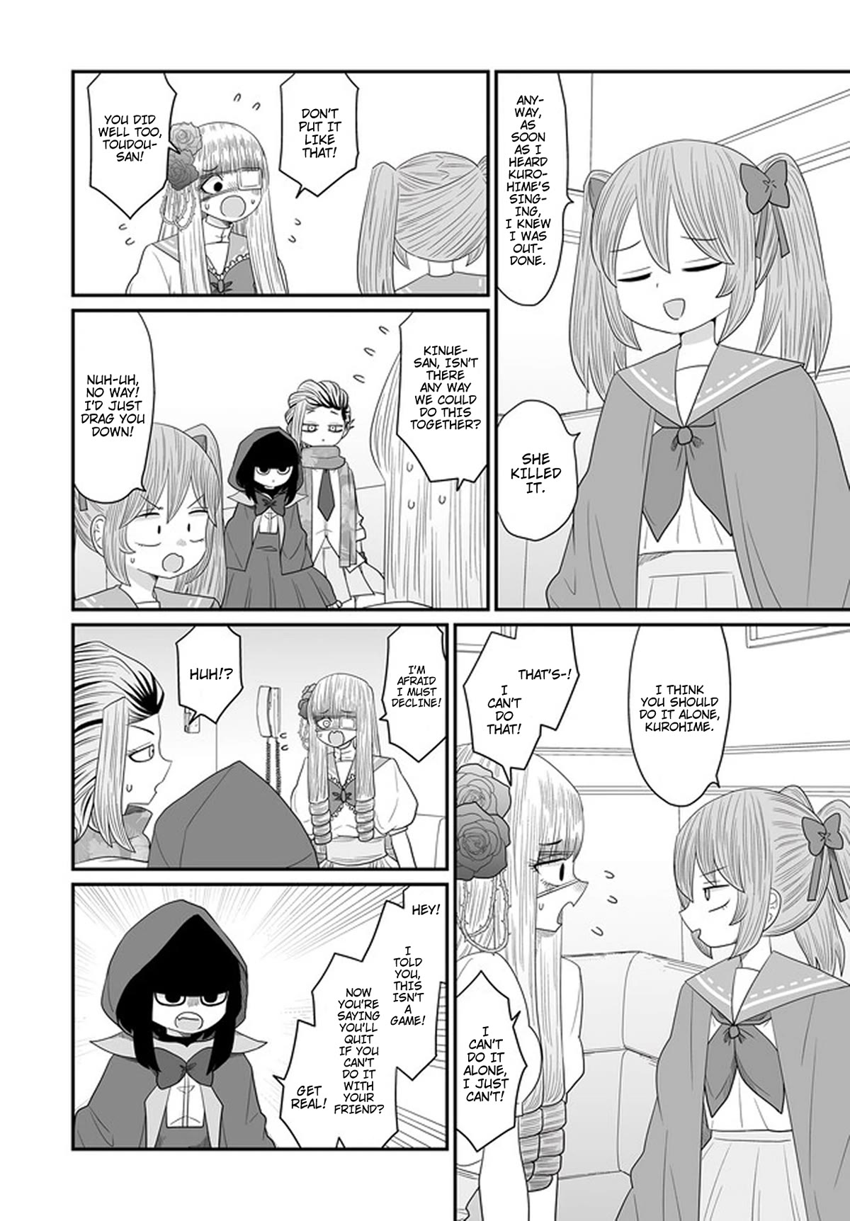 Sorry but I'm not Yuri Chapter 27 page 12 - Chapter 27: Shirashiro Kurohime (2)