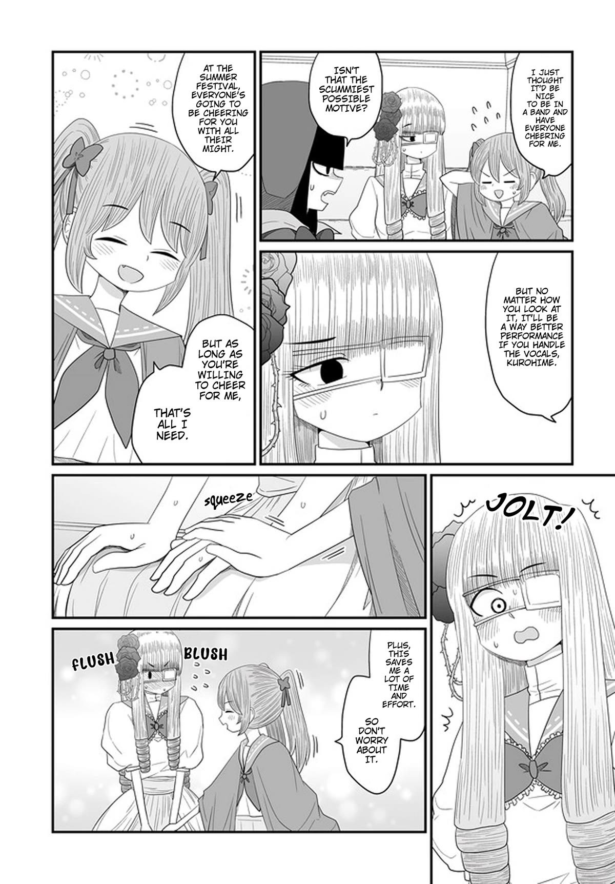 Sorry but I'm not Yuri Chapter 27 page 14 - Chapter 27: Shirashiro Kurohime (2)