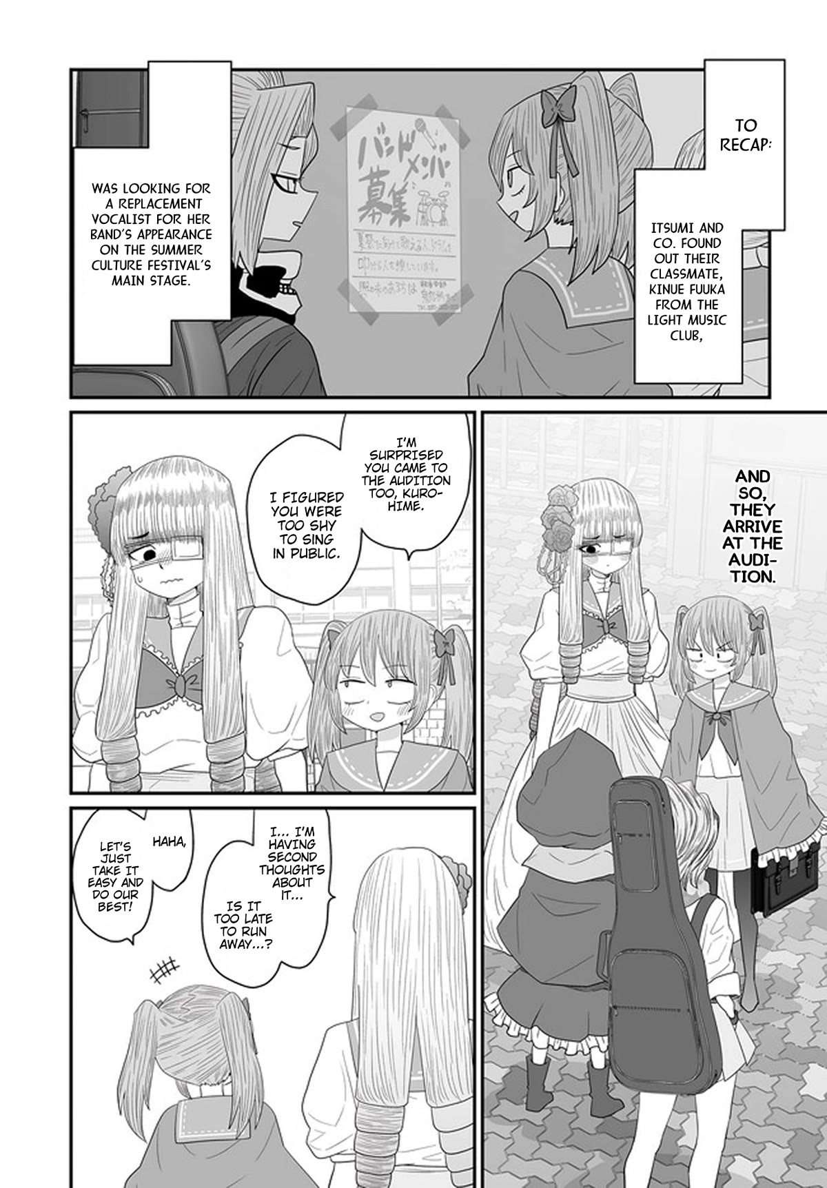 Sorry but I'm not Yuri Chapter 27 page 2 - Chapter 27: Shirashiro Kurohime (2)