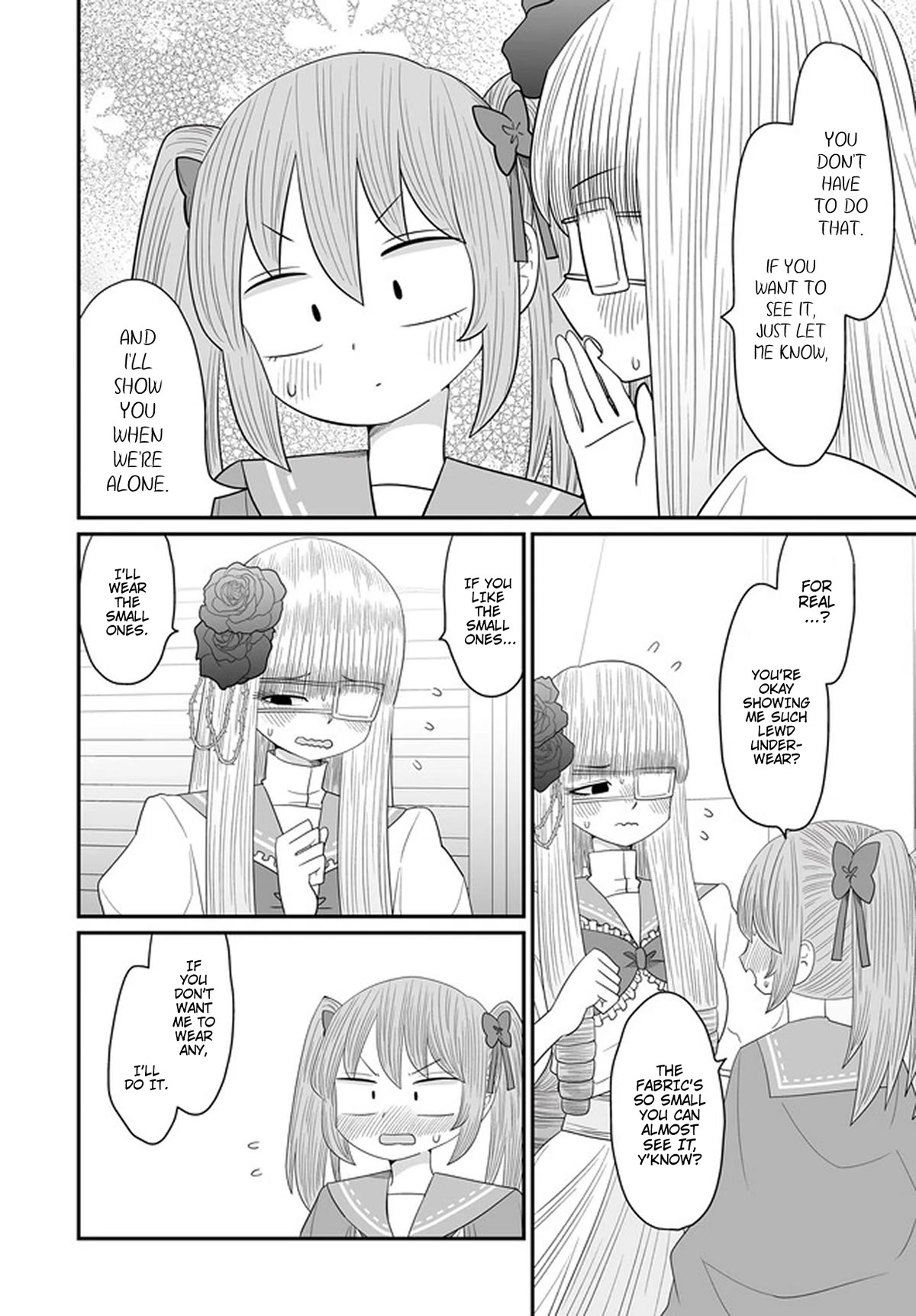 Sorry but I'm not Yuri Chapter 27 page 22 - Chapter 27: Shirashiro Kurohime (2)