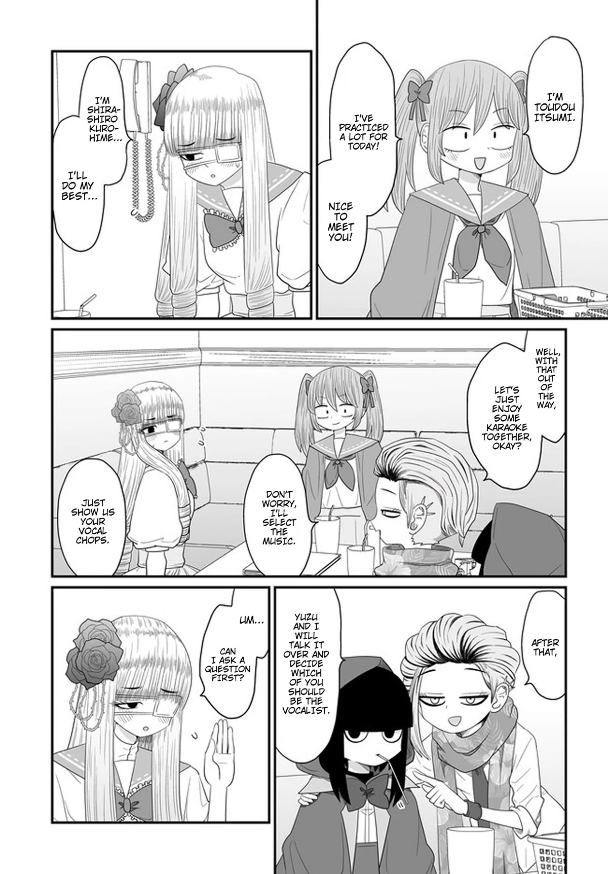 Sorry but I'm not Yuri Chapter 27 page 4 - Chapter 27: Shirashiro Kurohime (2)