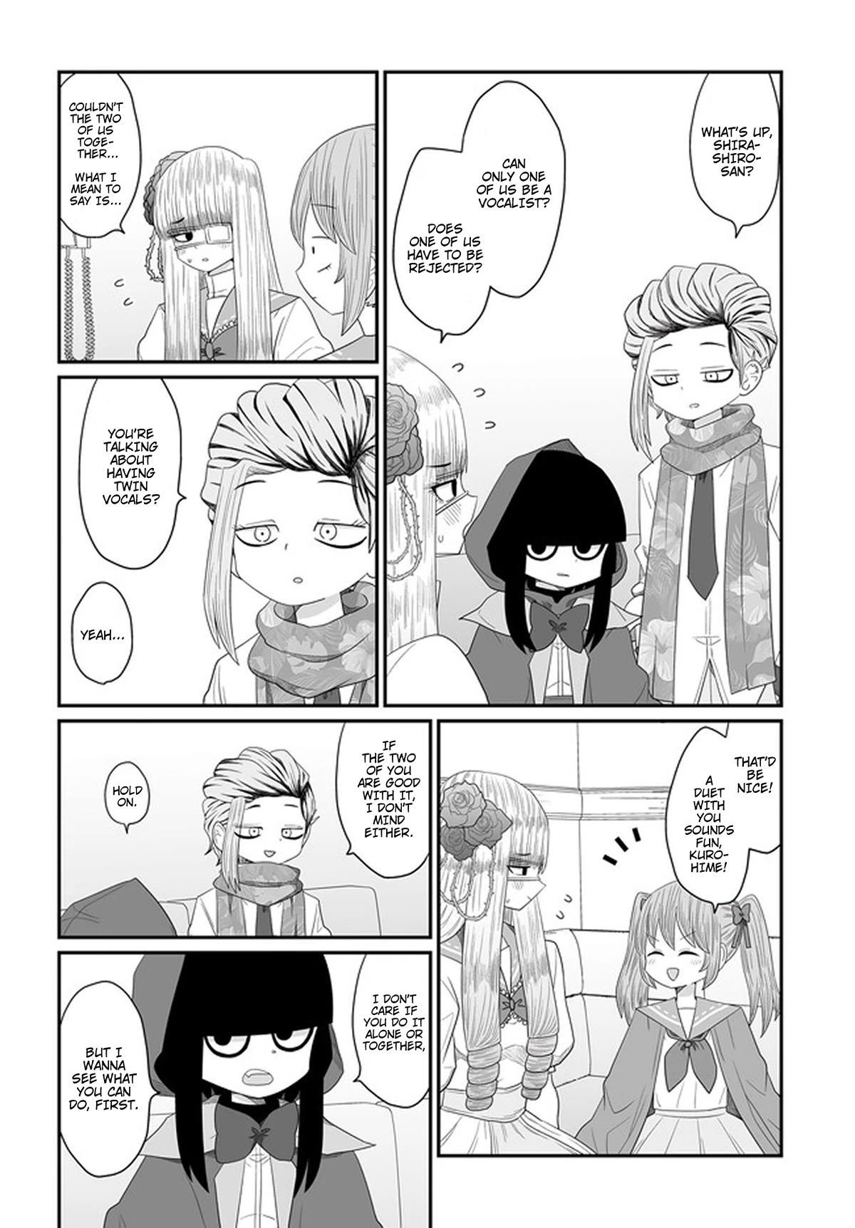 Sorry but I'm not Yuri Chapter 27 page 5 - Chapter 27: Shirashiro Kurohime (2)