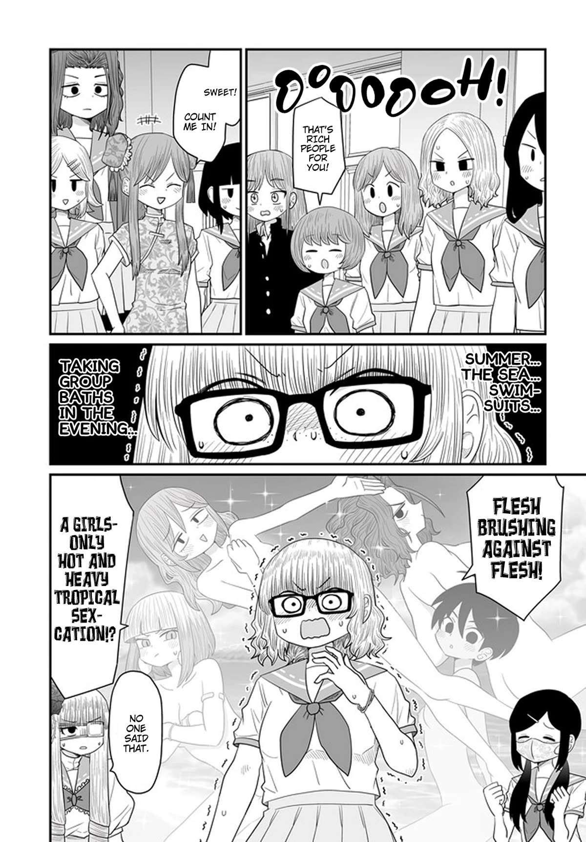 Sorry but I'm not Yuri Chapter 30 page 14 - Chapter 30: Summer Festival (1)